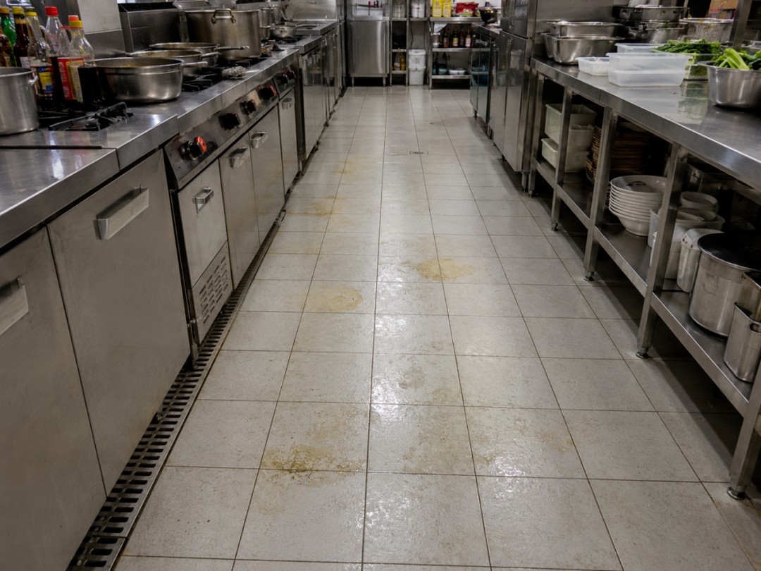 Commercial Kitchen Floor Cleaning
